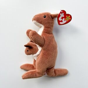 Ty Beanie Babies Pouch the Kangaroo Style 4161 Vintage 1996